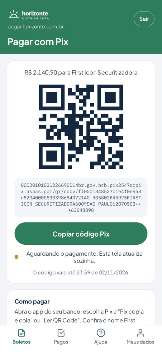 Pagamento com Pix